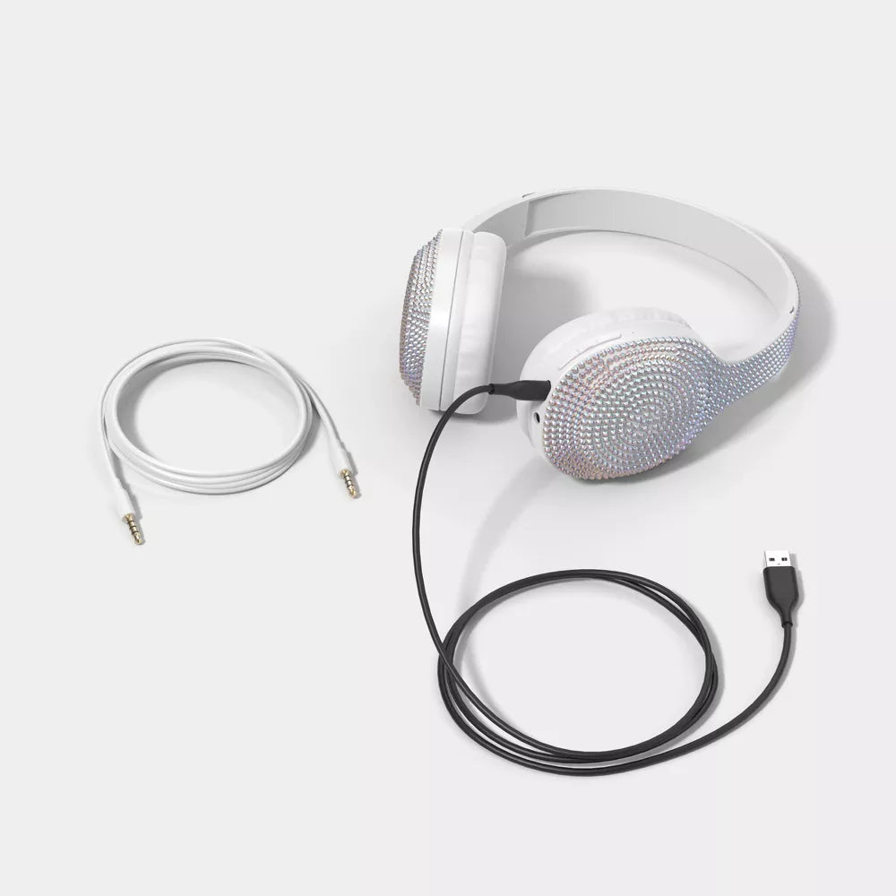 Decorative Bluetooth On-Ear Headphones With Padded Ear Cushions view 3